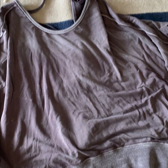 Distressed style yoga/workout sweater. S - Picture 5 of 5